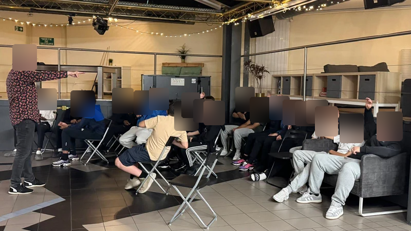 Théâtre-forum dans les locaux de l’Éclipse, rapport 2025