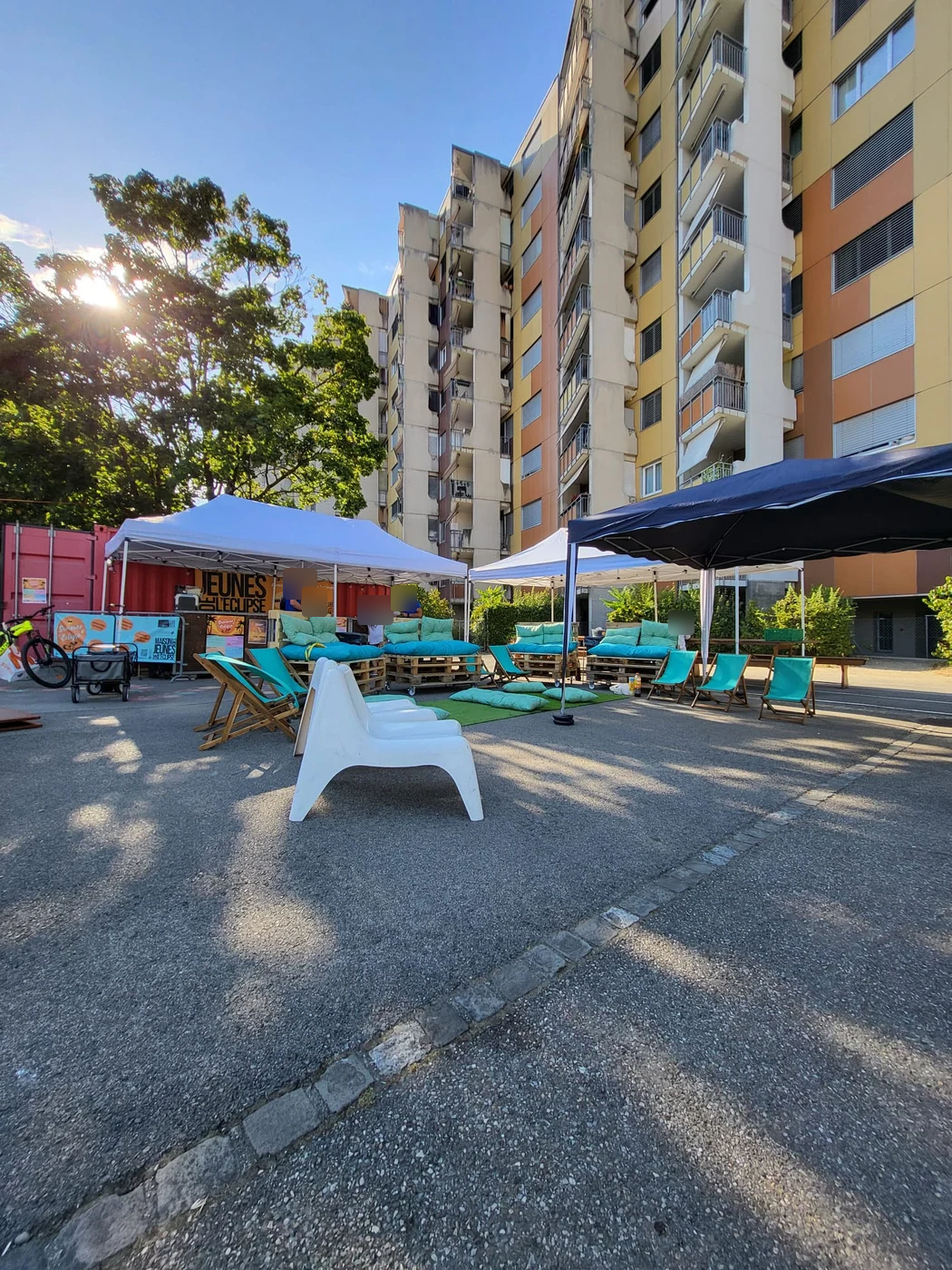 Installation et rencontres dans le quartier des Avanchets, rapport 2025
